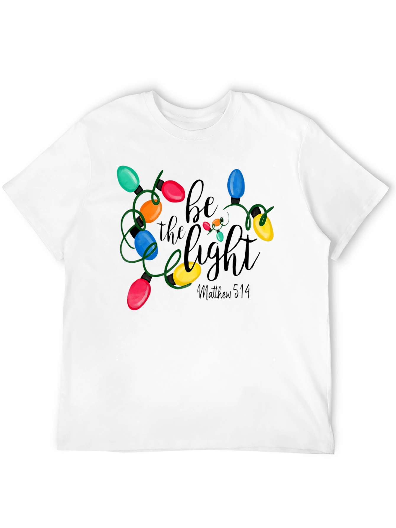 Be the Light T-Shirt - Festive Holiday Apparel