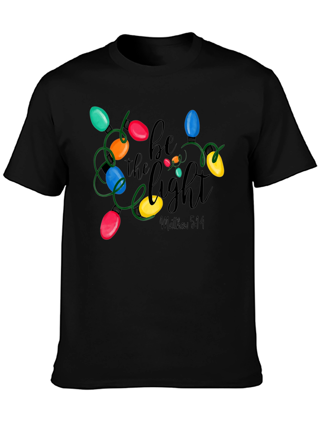 Be the Light T-Shirt - Festive Holiday Apparel