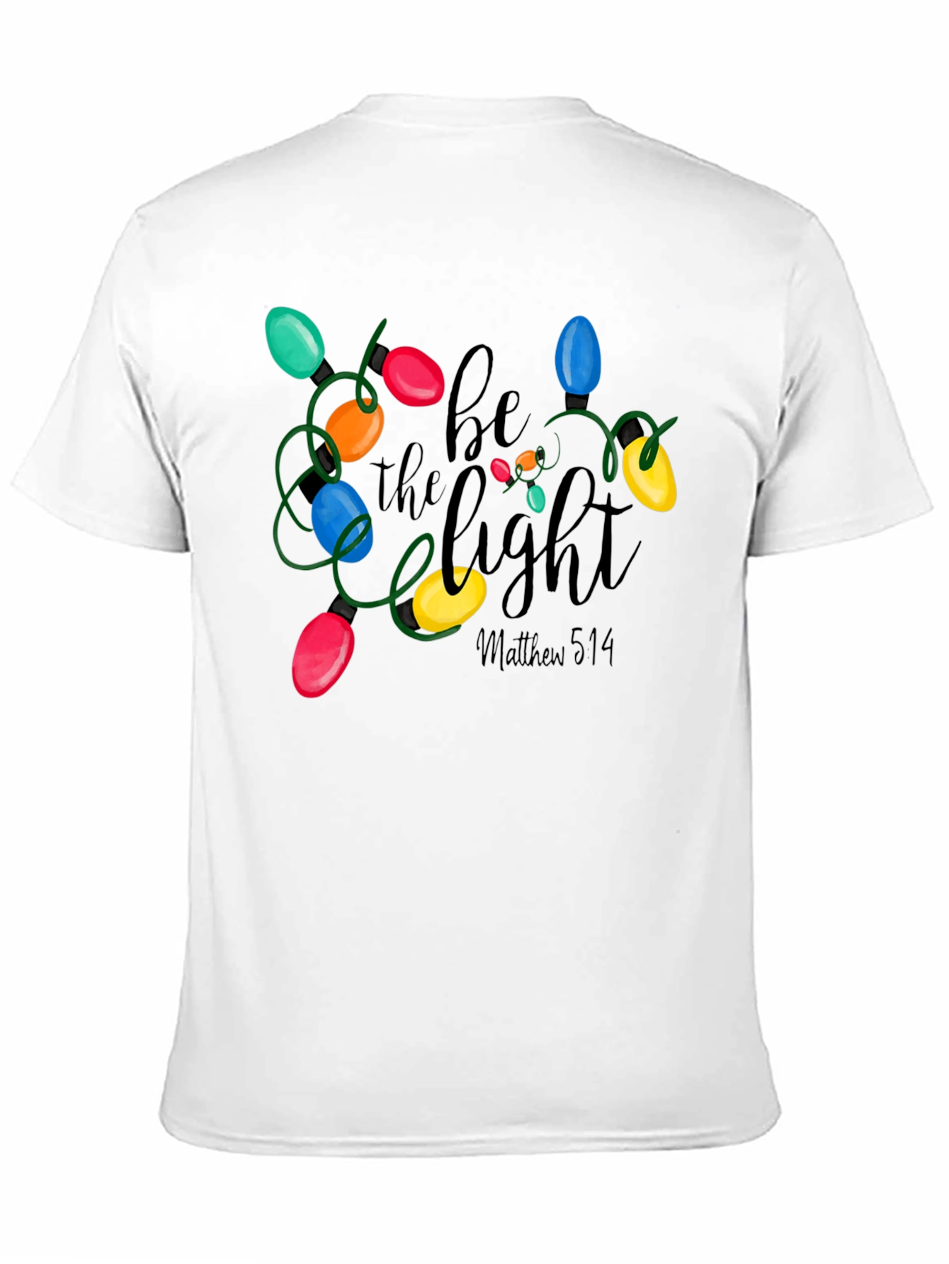 Be the Light T-Shirt - Festive Holiday Apparel