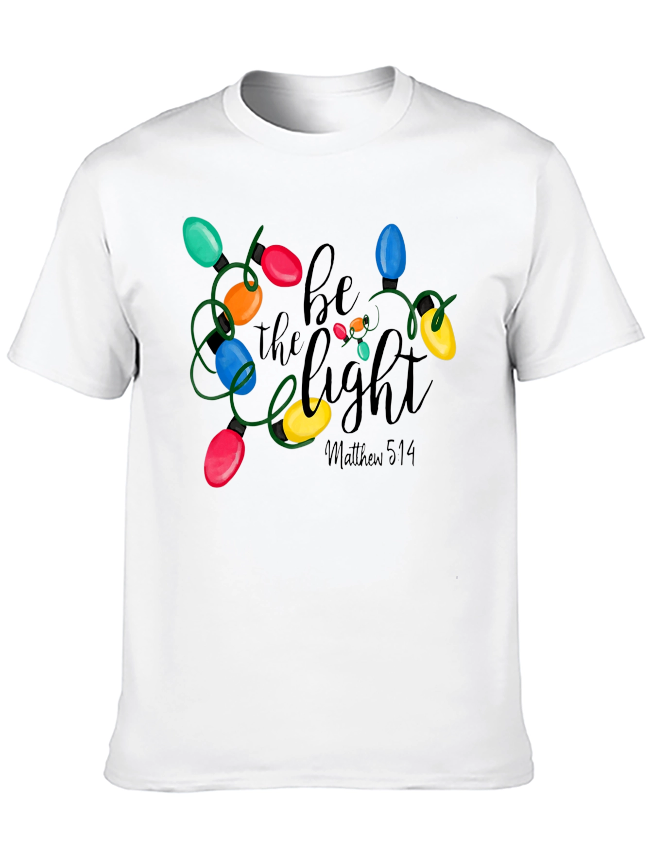 Be the Light T-Shirt - Festive Holiday Apparel