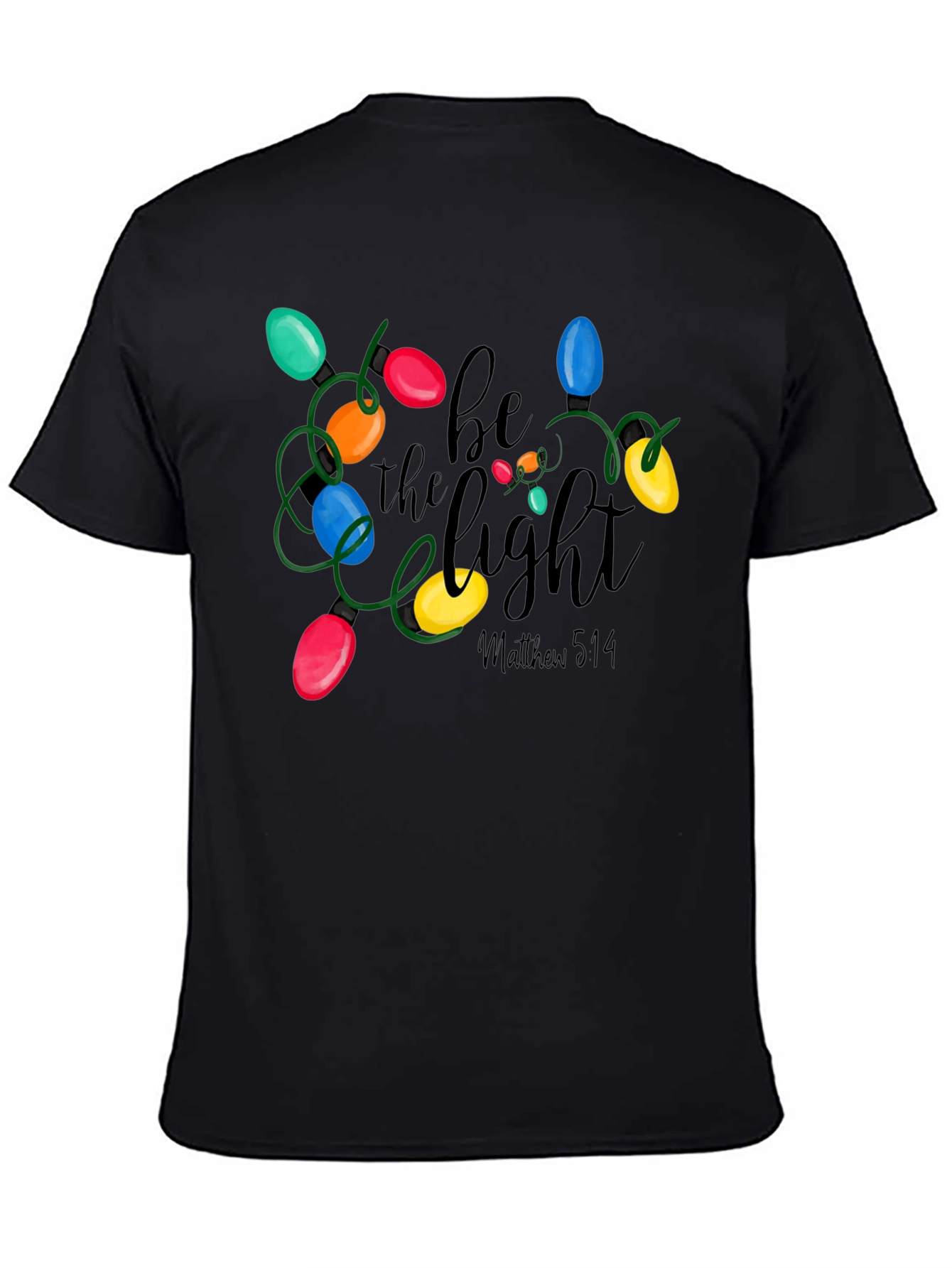 Be the Light T-Shirt - Festive Holiday Apparel