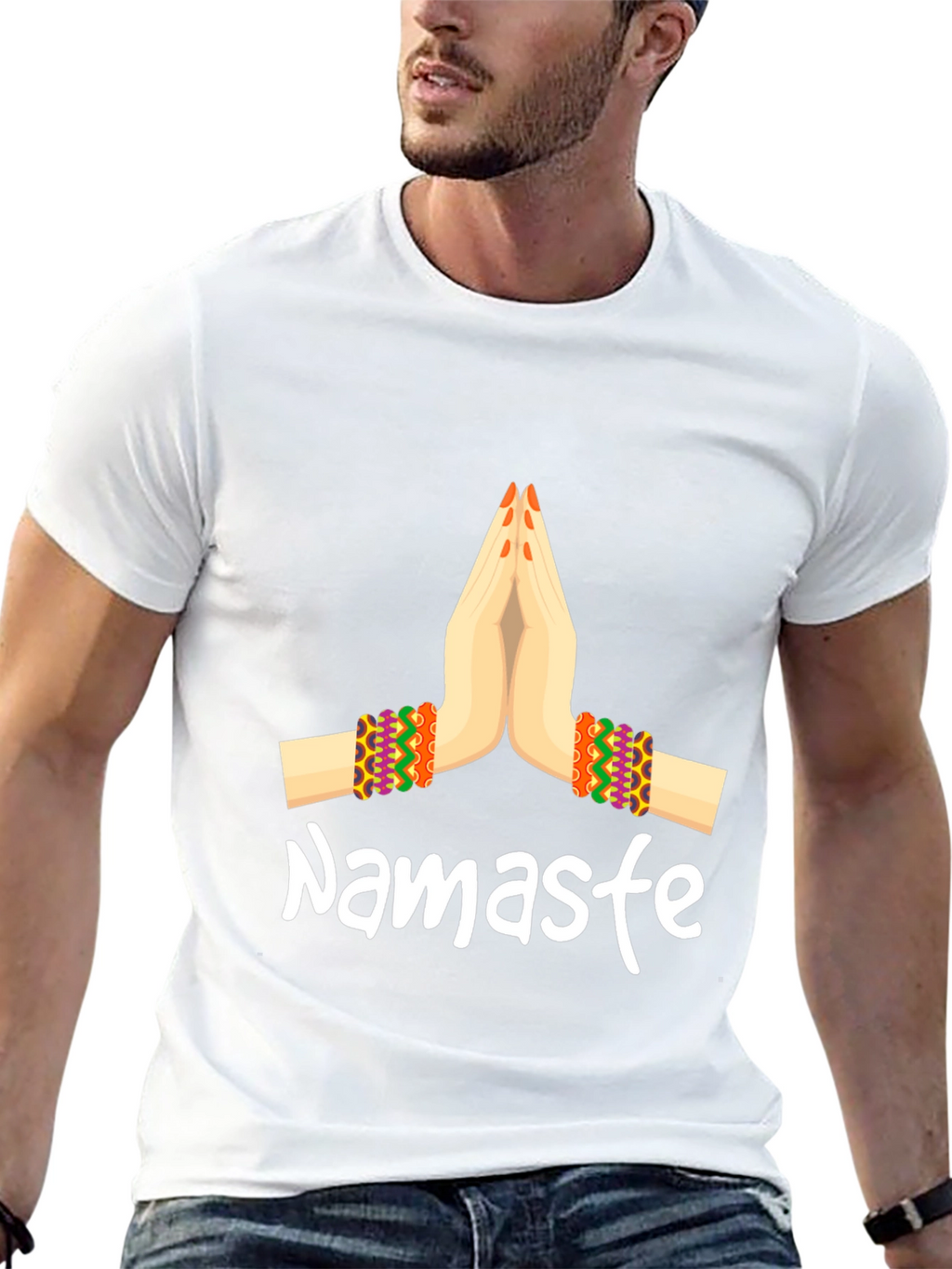 Namaste Graphic T-Shirt - Relaxed Fit