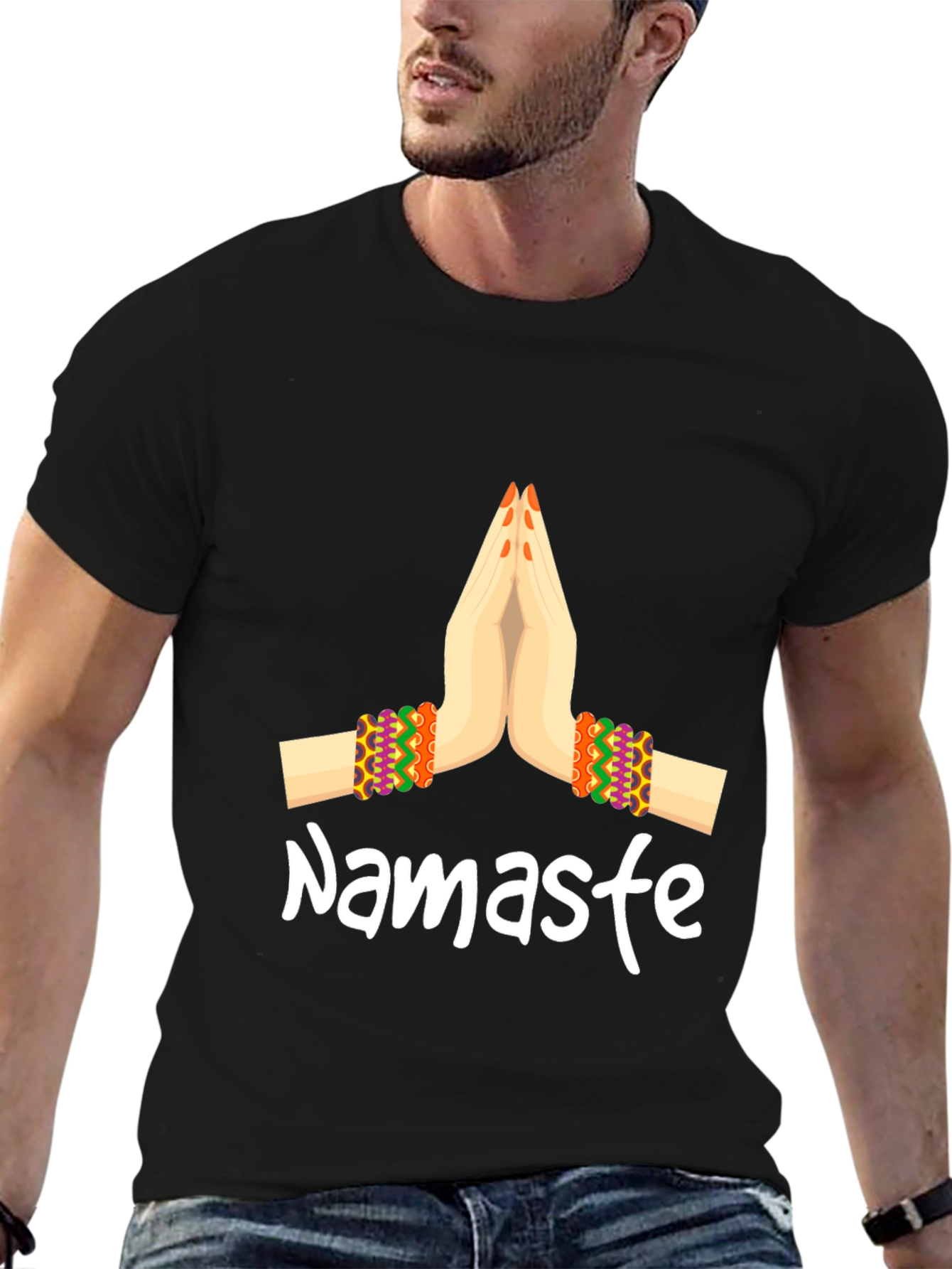 Namaste Graphic T-Shirt - Relaxed Fit