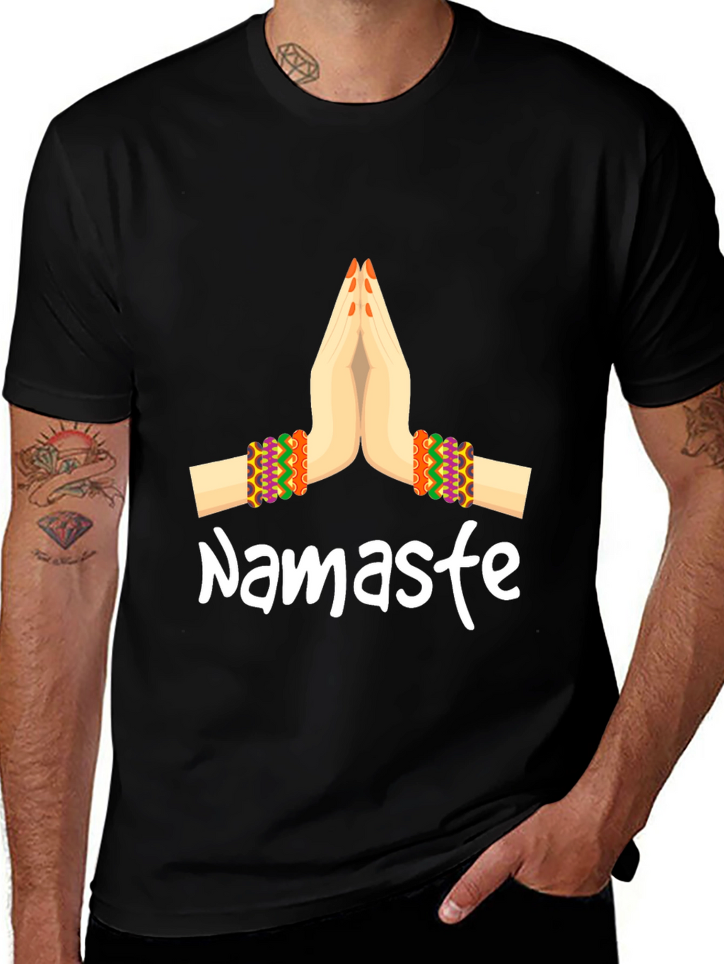 Namaste Graphic T-Shirt - Relaxed Fit