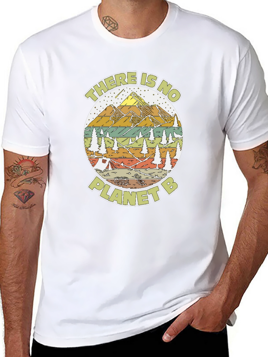 Eco-Friendly There Is No Planet B Graphic Tee