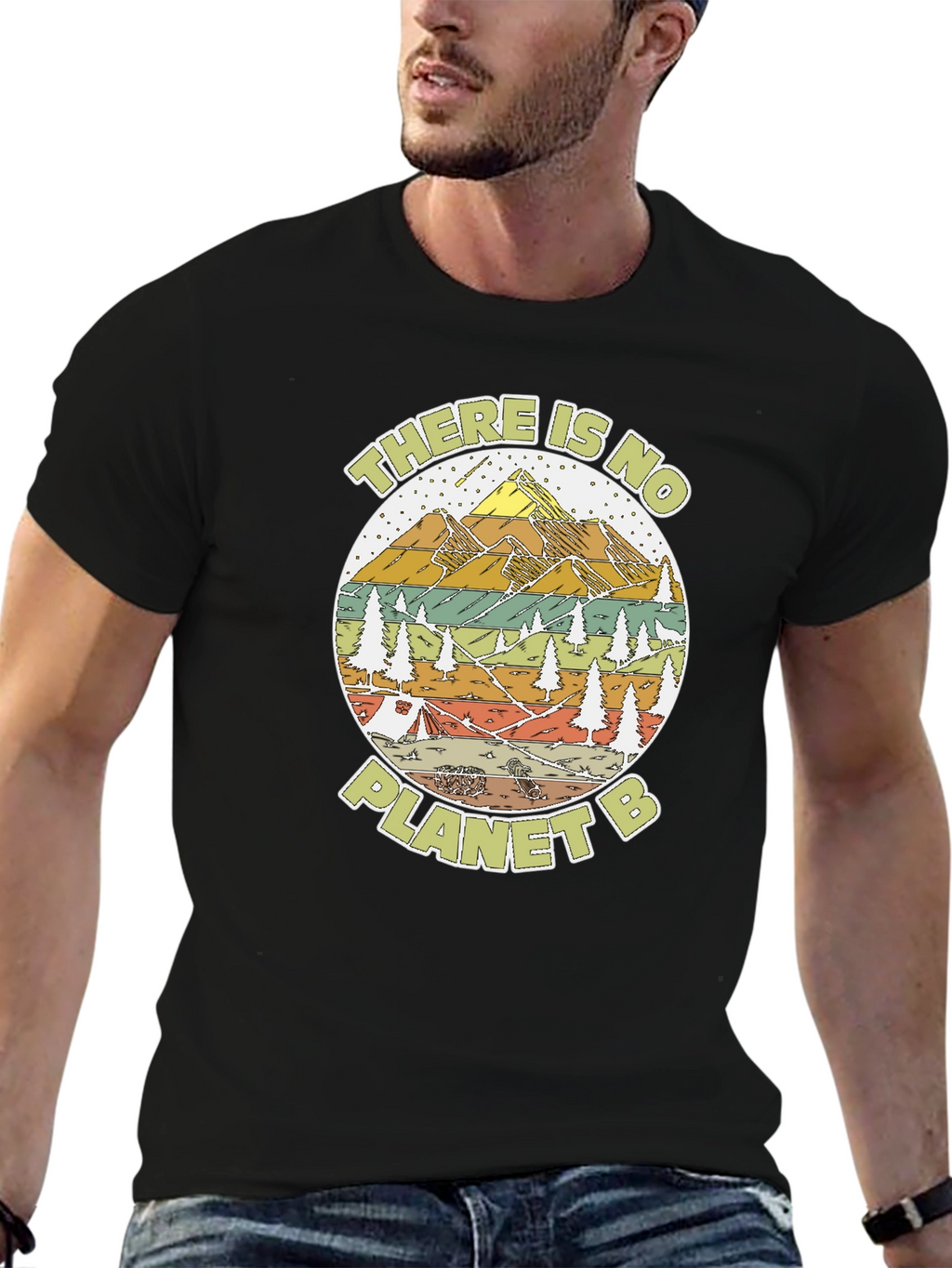 Eco-Friendly There Is No Planet B Graphic Tee