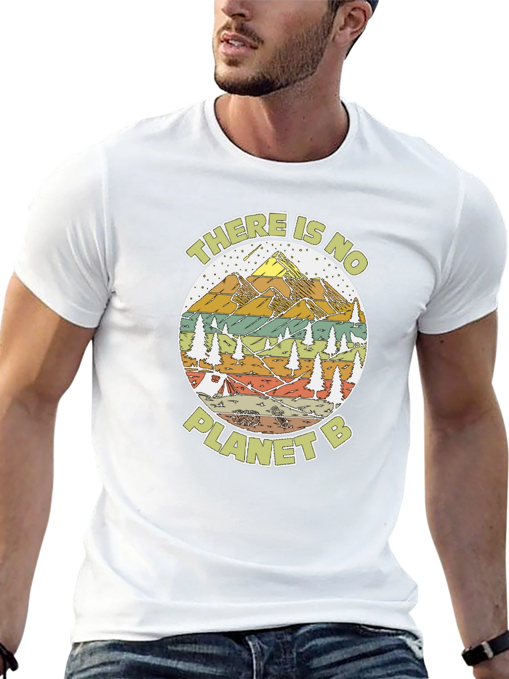 Eco-Friendly There Is No Planet B Graphic Tee
