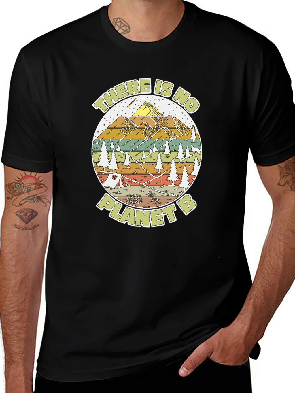 Eco-Friendly There Is No Planet B Graphic Tee