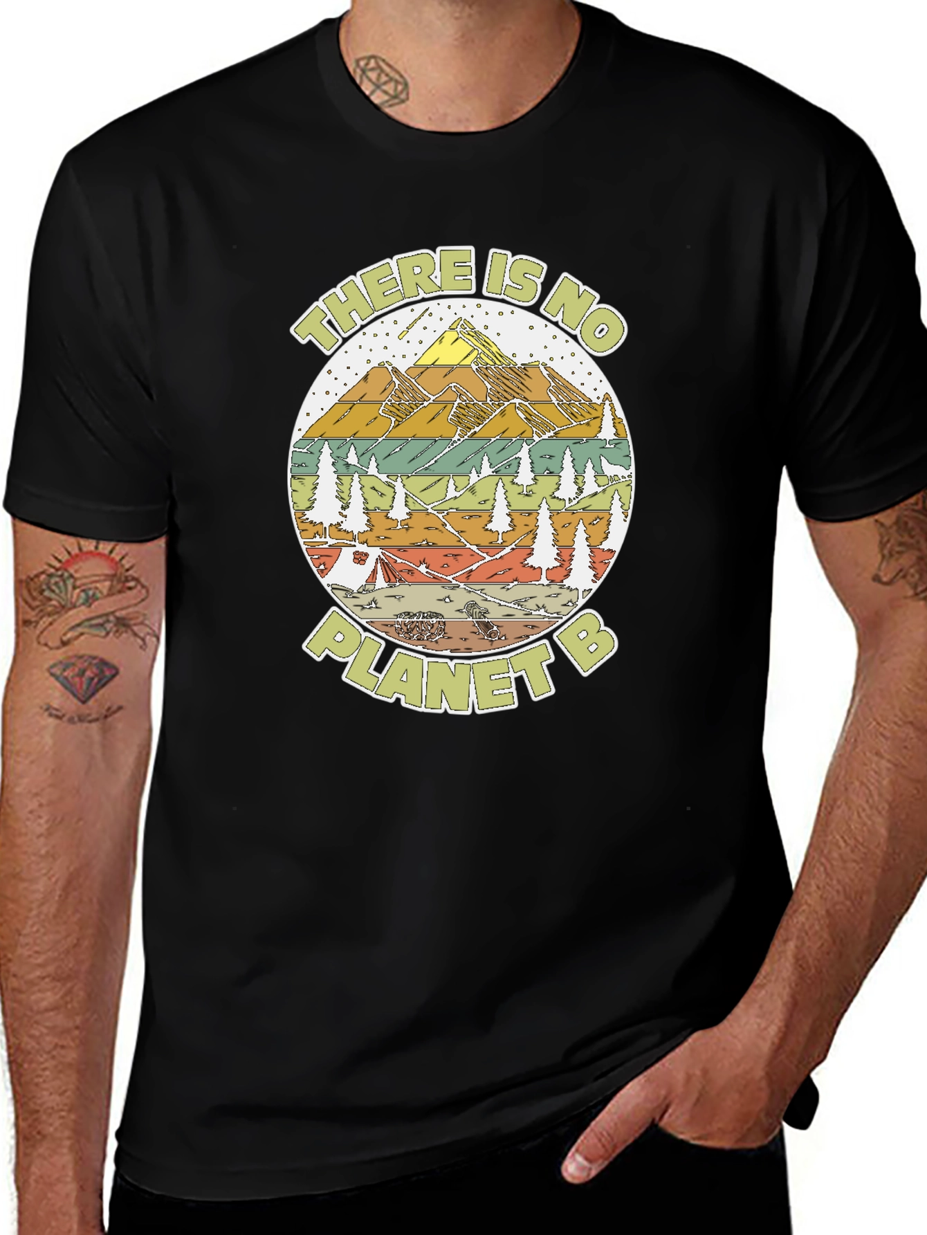 Eco-Friendly There Is No Planet B Graphic Tee