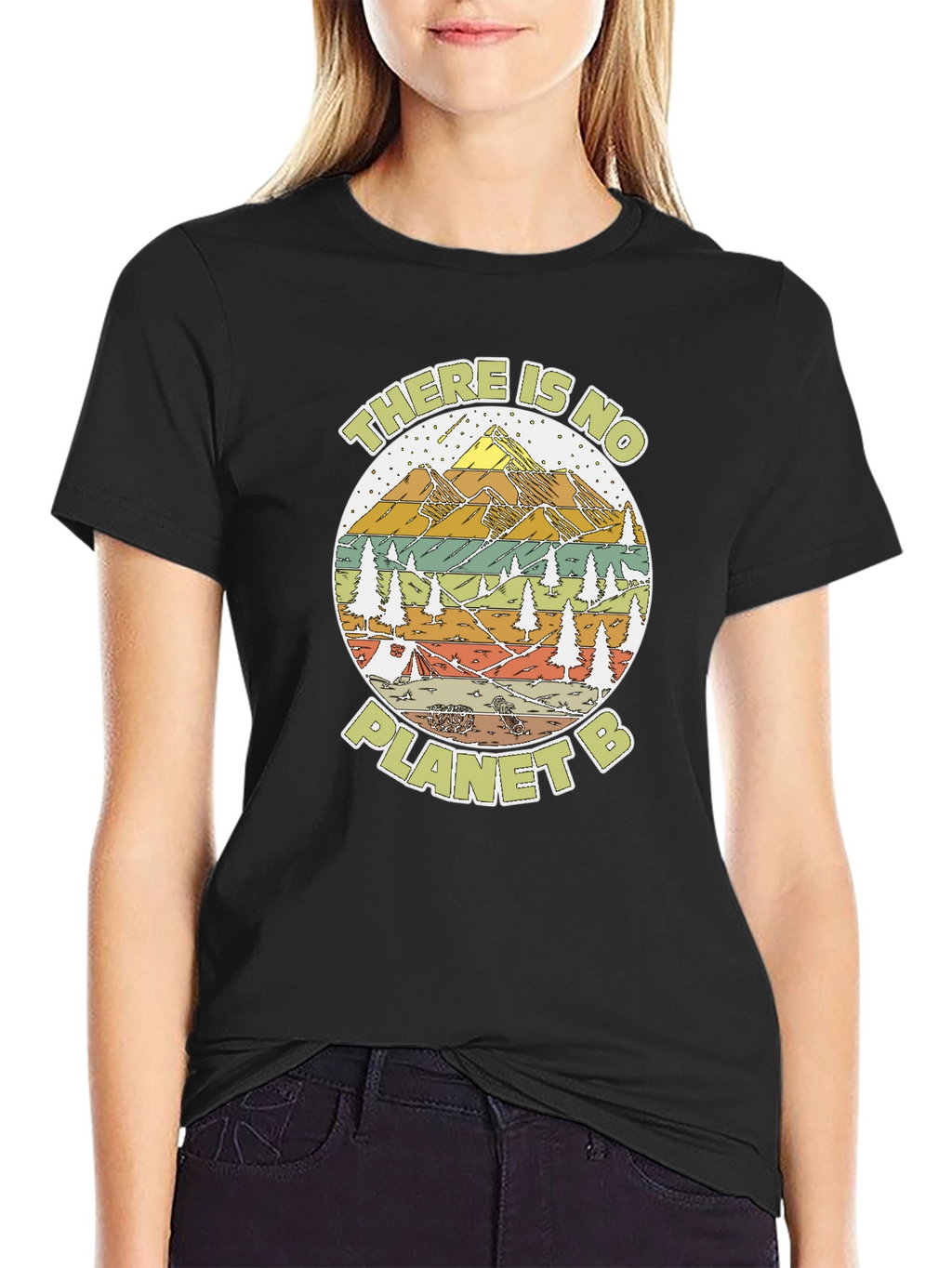 Eco-Friendly There Is No Planet B Graphic Tee