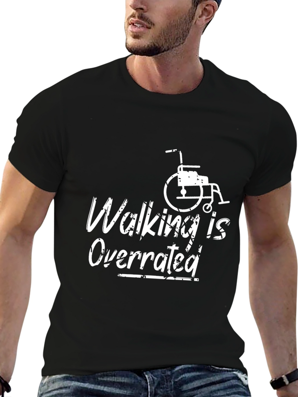 Walking Is Overrated Graphic T-Shirt
