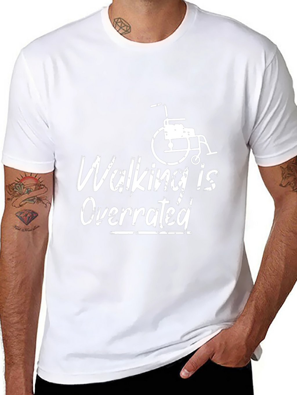 Walking Is Overrated Graphic T-Shirt