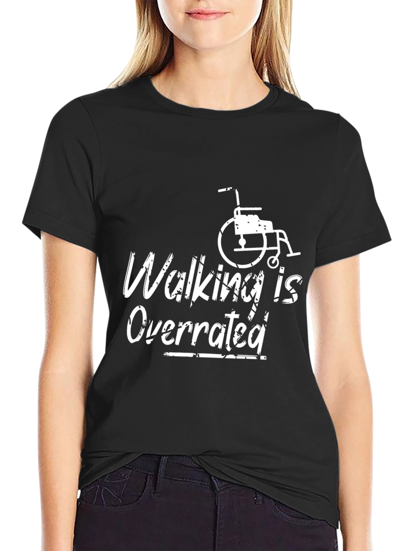 Walking Is Overrated Graphic T-Shirt