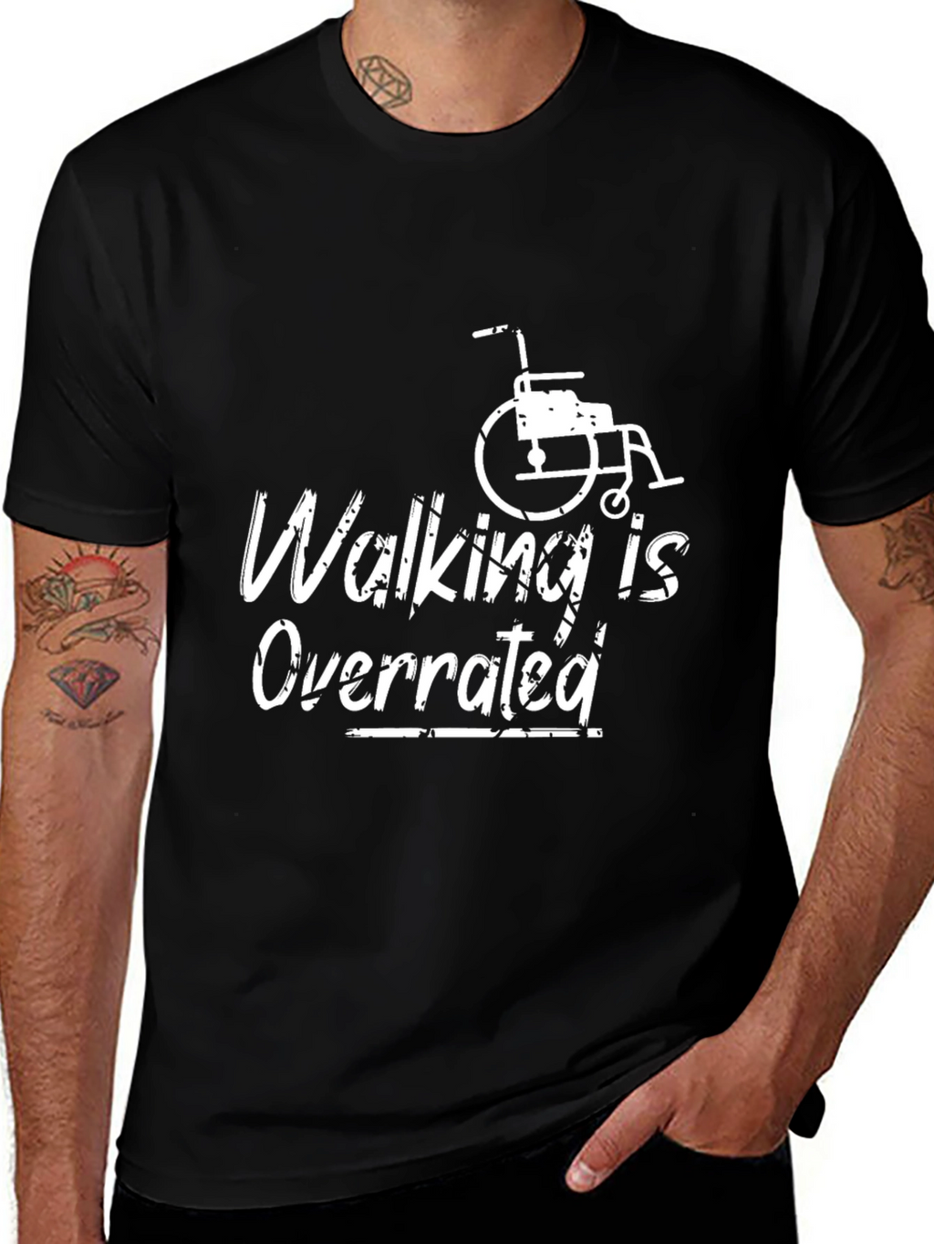 Walking Is Overrated Graphic T-Shirt