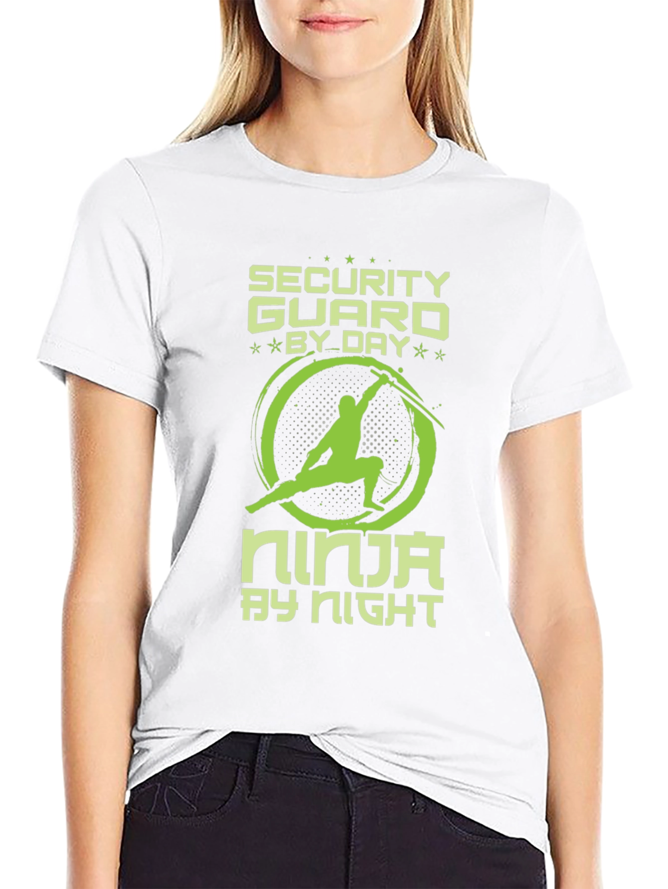 Security Guard by Day Ninja by Night T-Shirt
