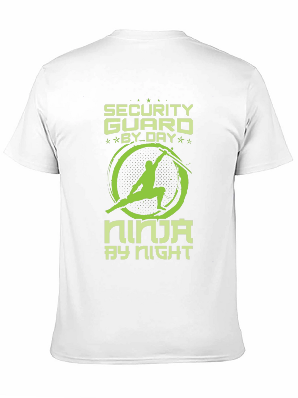 Security Guard by Day Ninja by Night T-Shirt