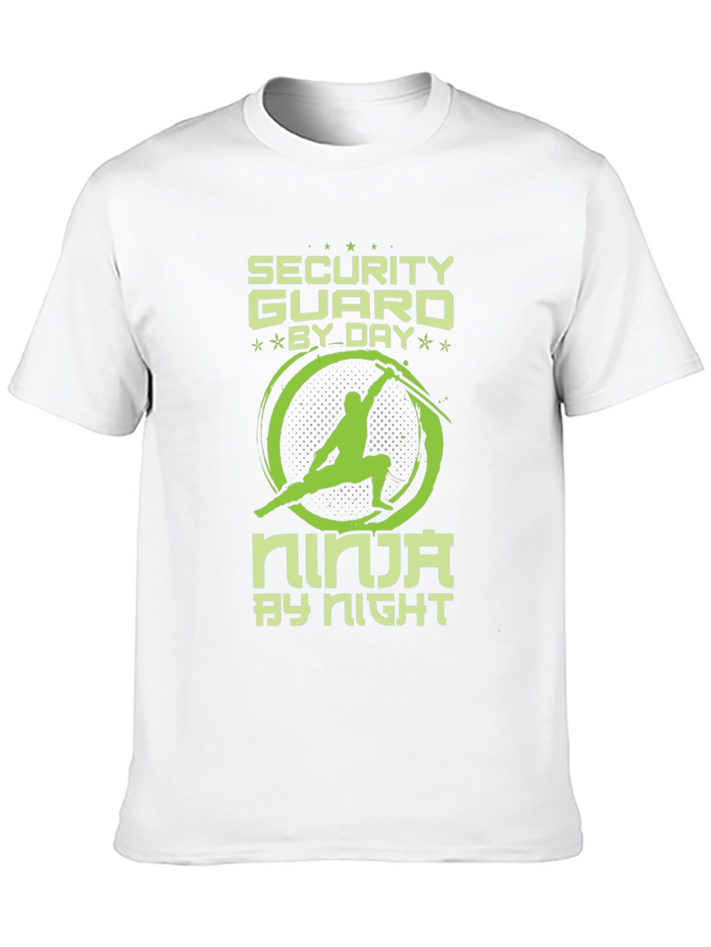 Security Guard by Day Ninja by Night T-Shirt