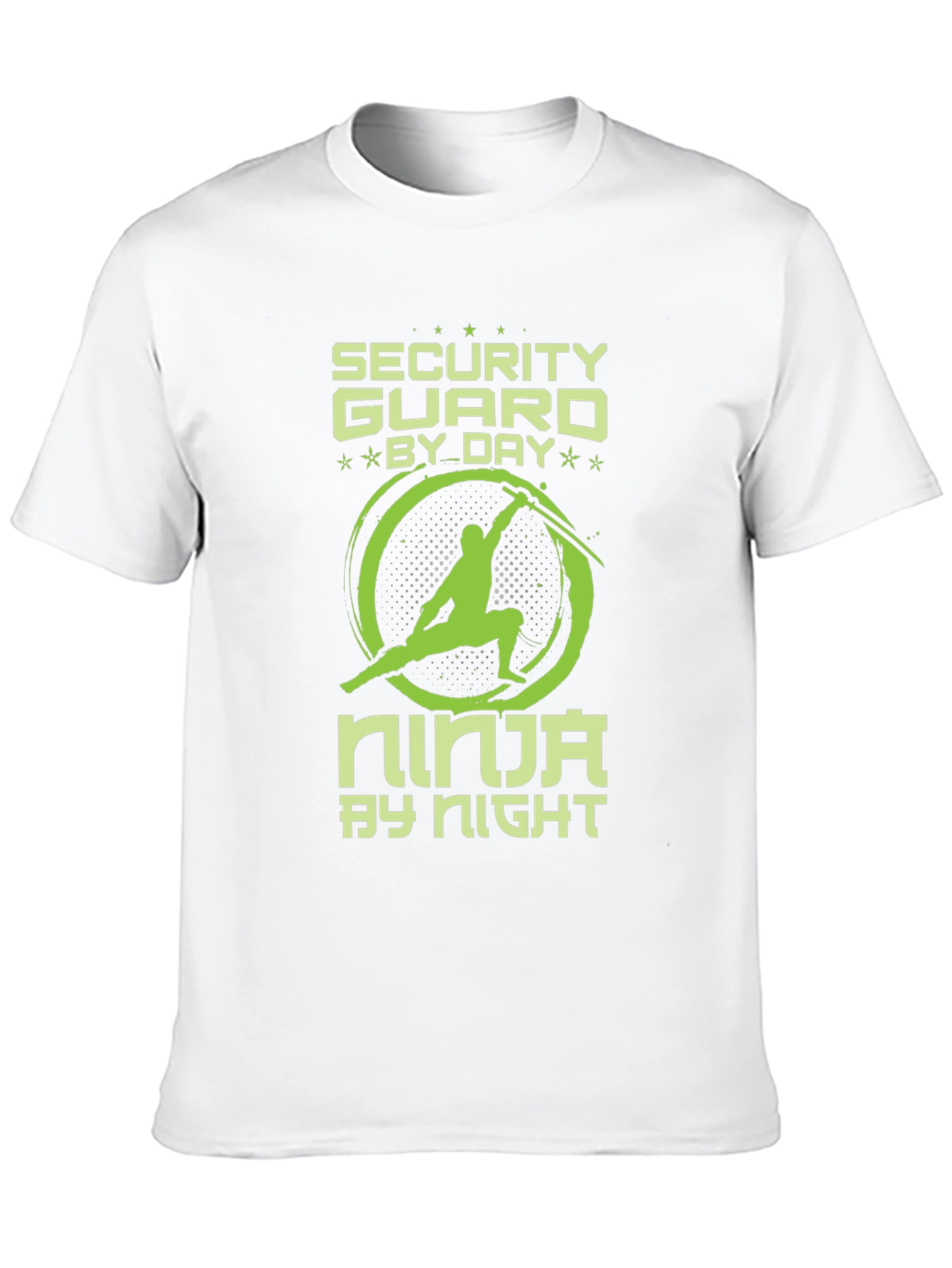 Security Guard by Day Ninja by Night T-Shirt