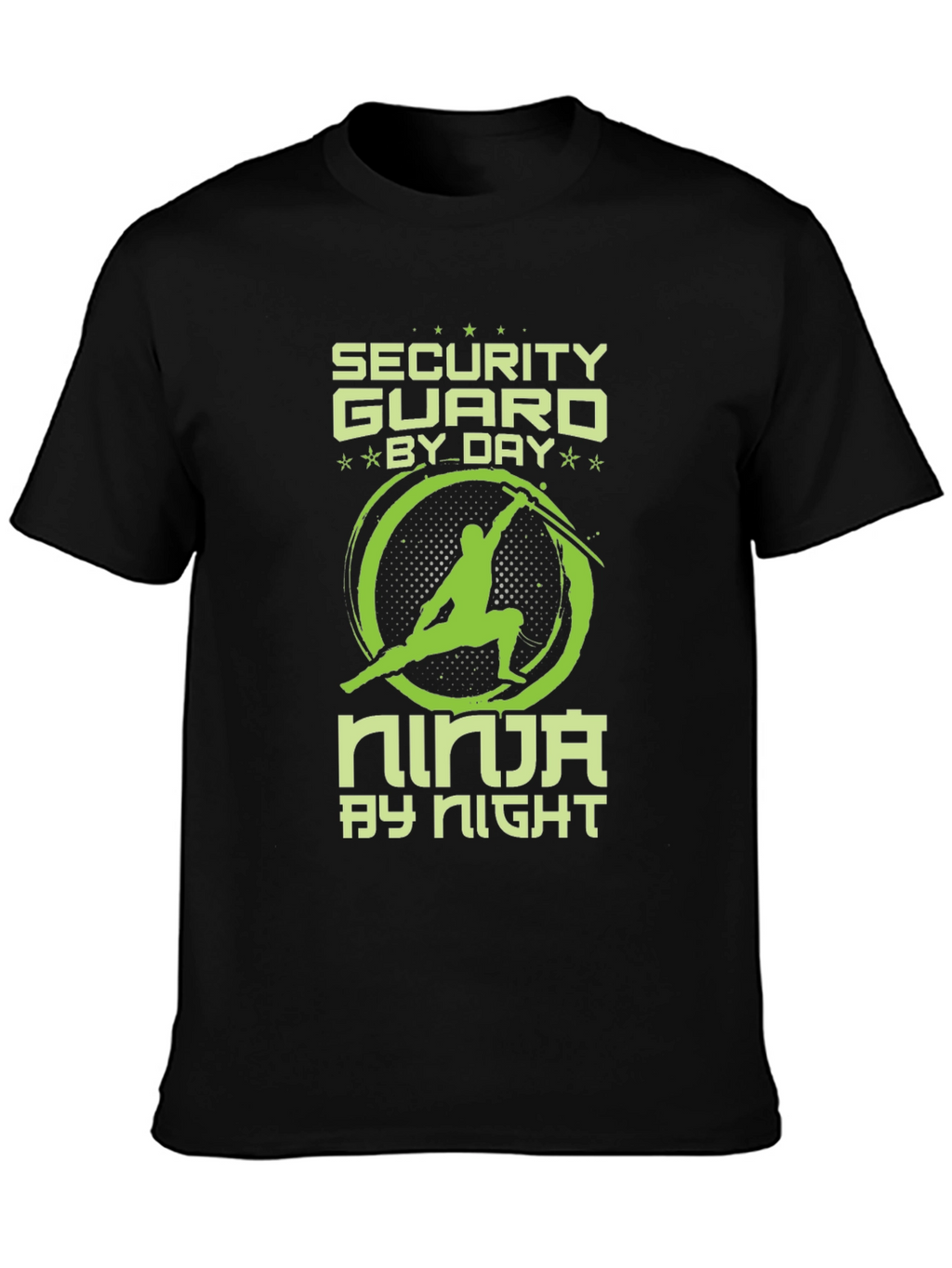 Security Guard by Day Ninja by Night T-Shirt