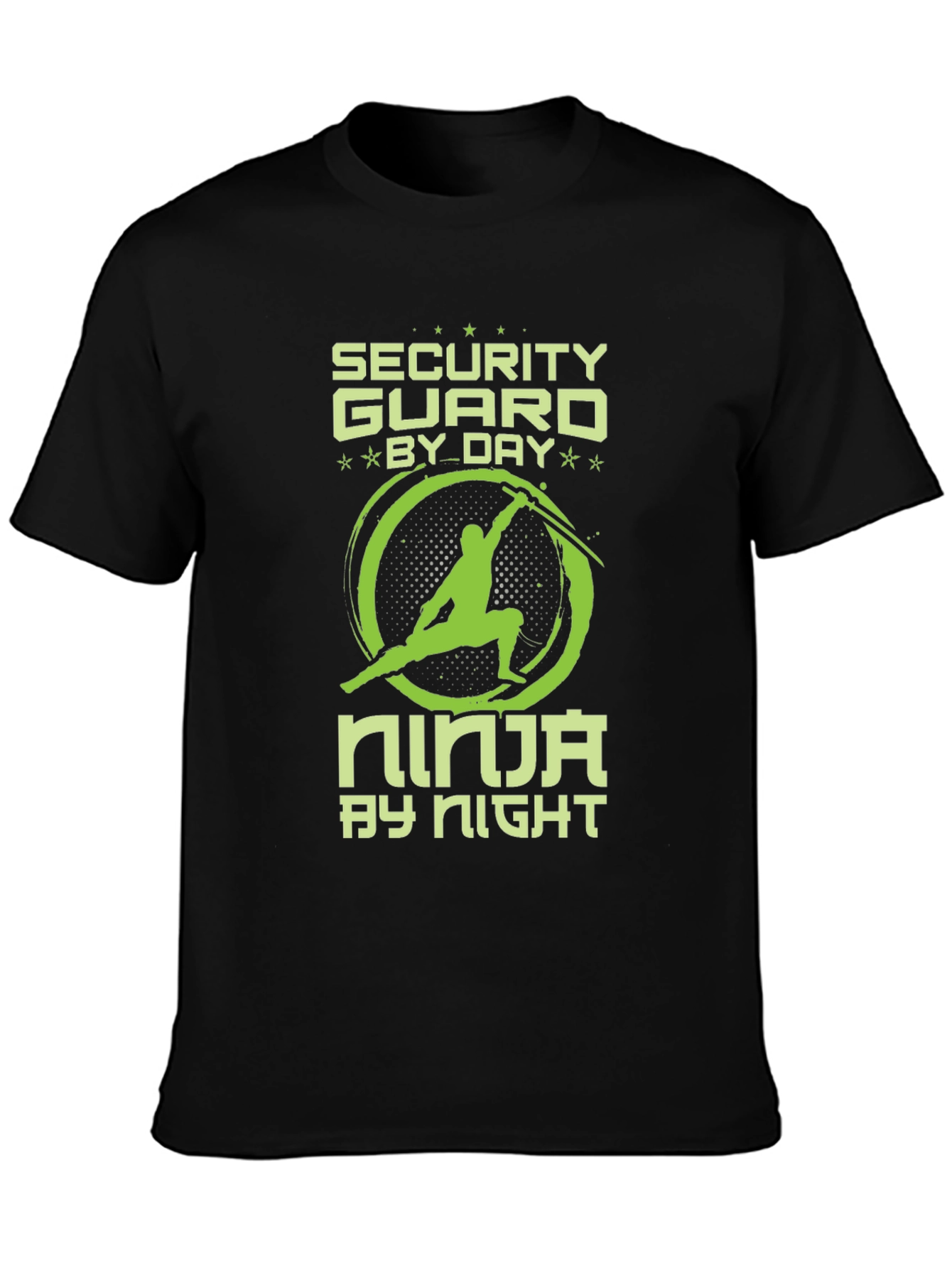 Security Guard by Day Ninja by Night T-Shirt