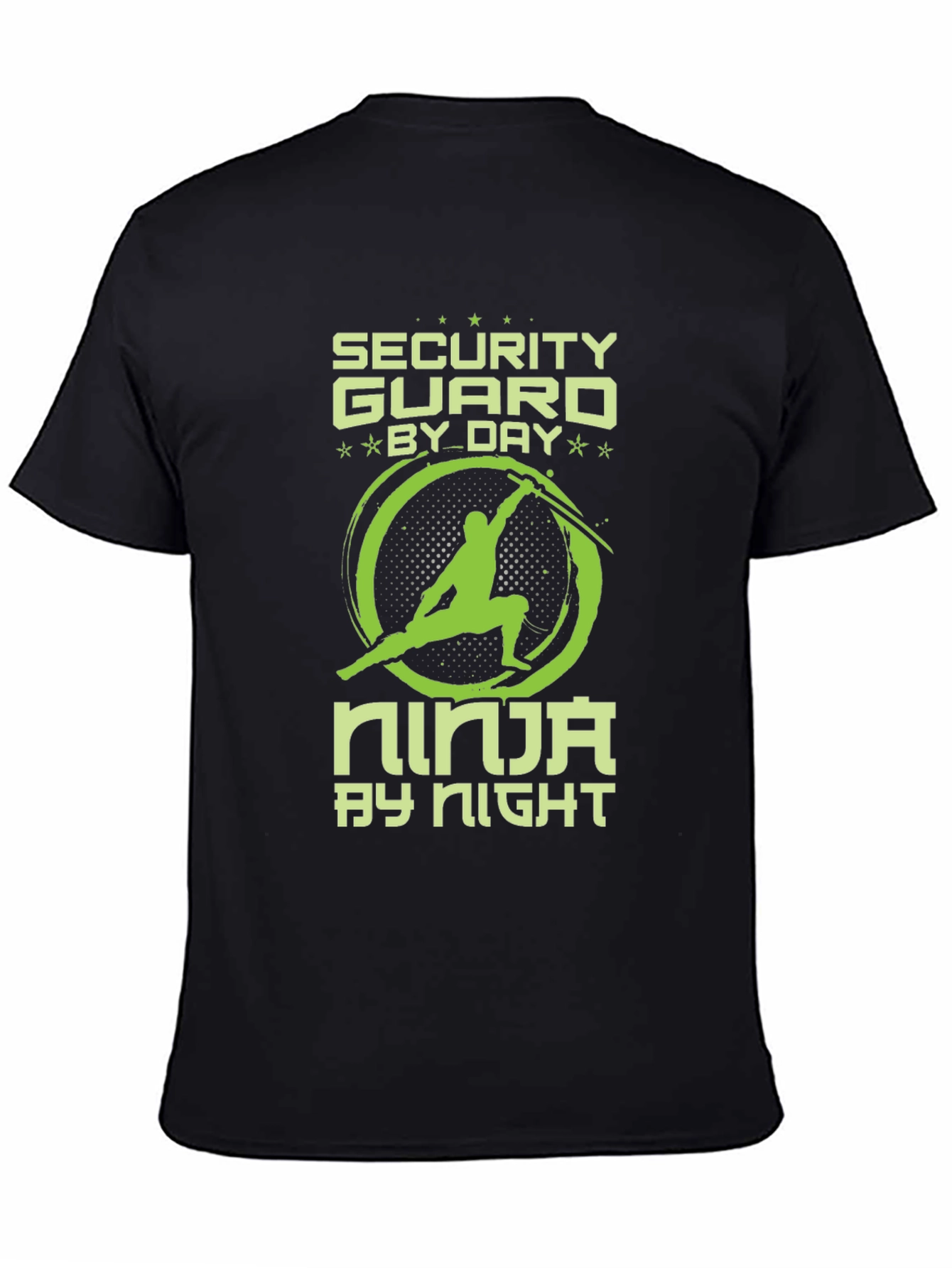 Security Guard by Day Ninja by Night T-Shirt