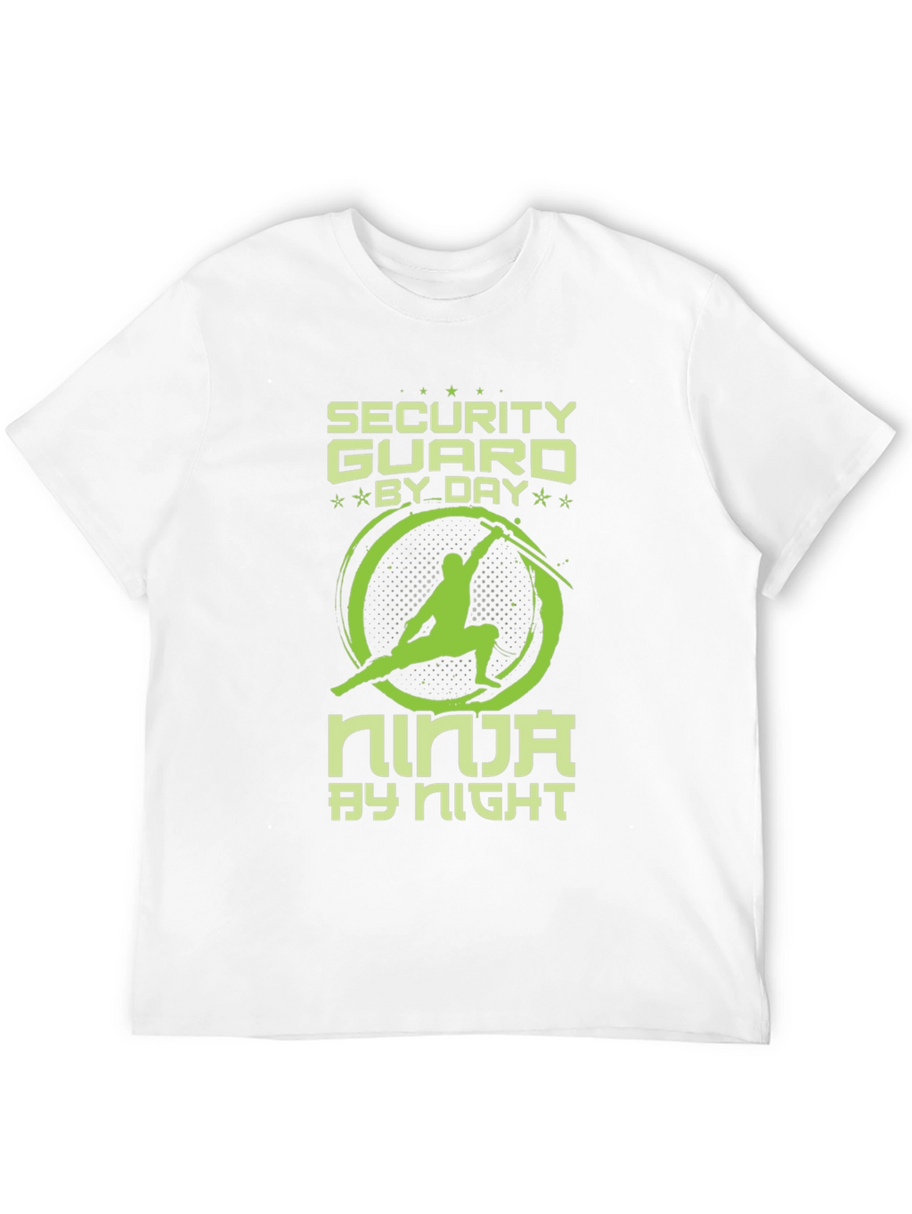 Security Guard by Day Ninja by Night T-Shirt