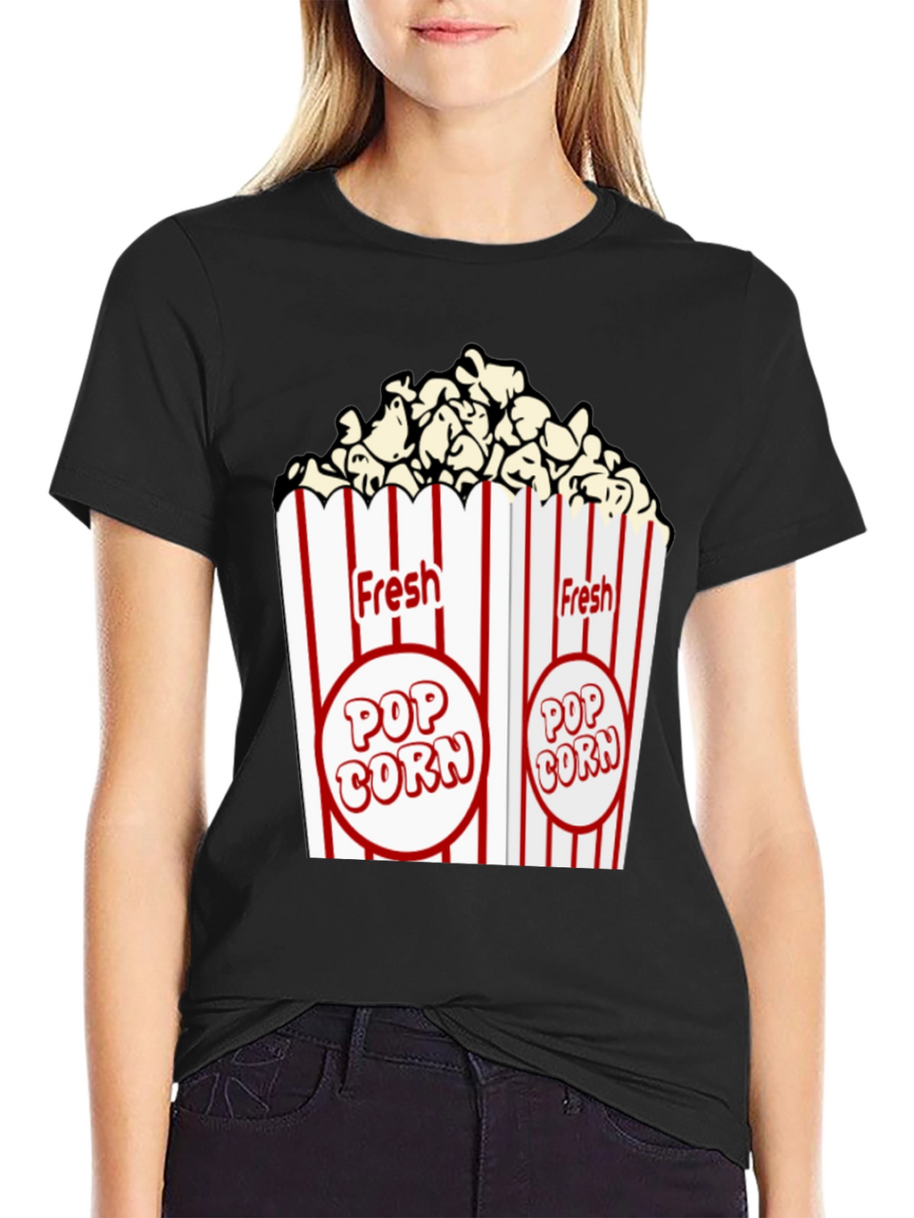 Fresh Popcorn Graphic T-Shirt