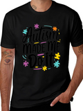 Autism Made Me Do It T-Shirt - Awareness Tee