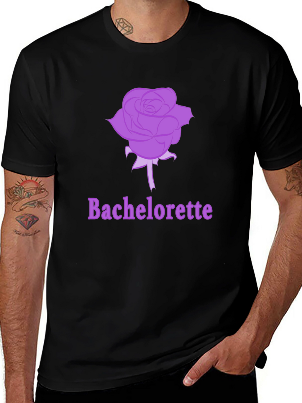Bachelorette Rose T-Shirt - Party Ready!