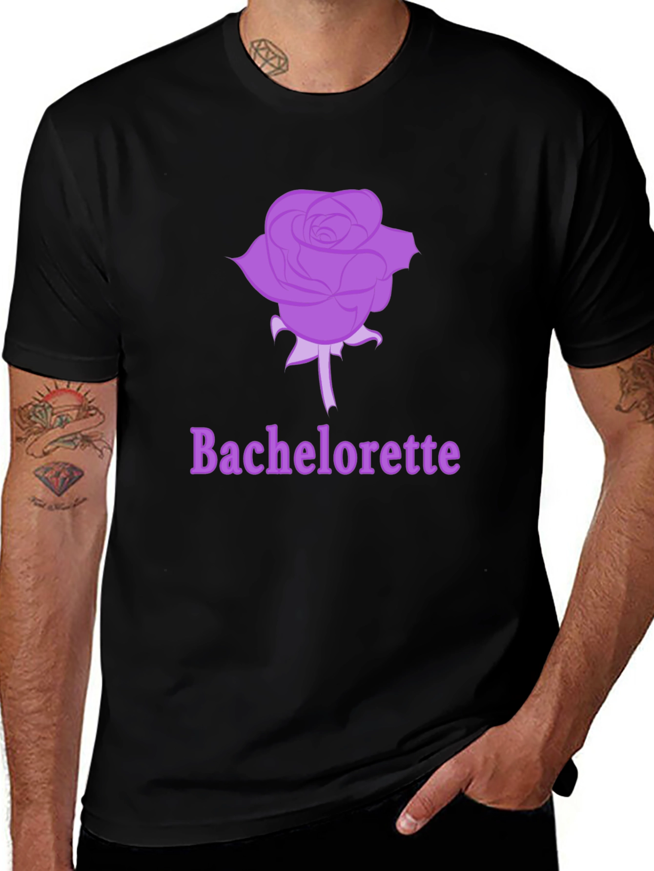 Bachelorette Rose T-Shirt - Party Ready!