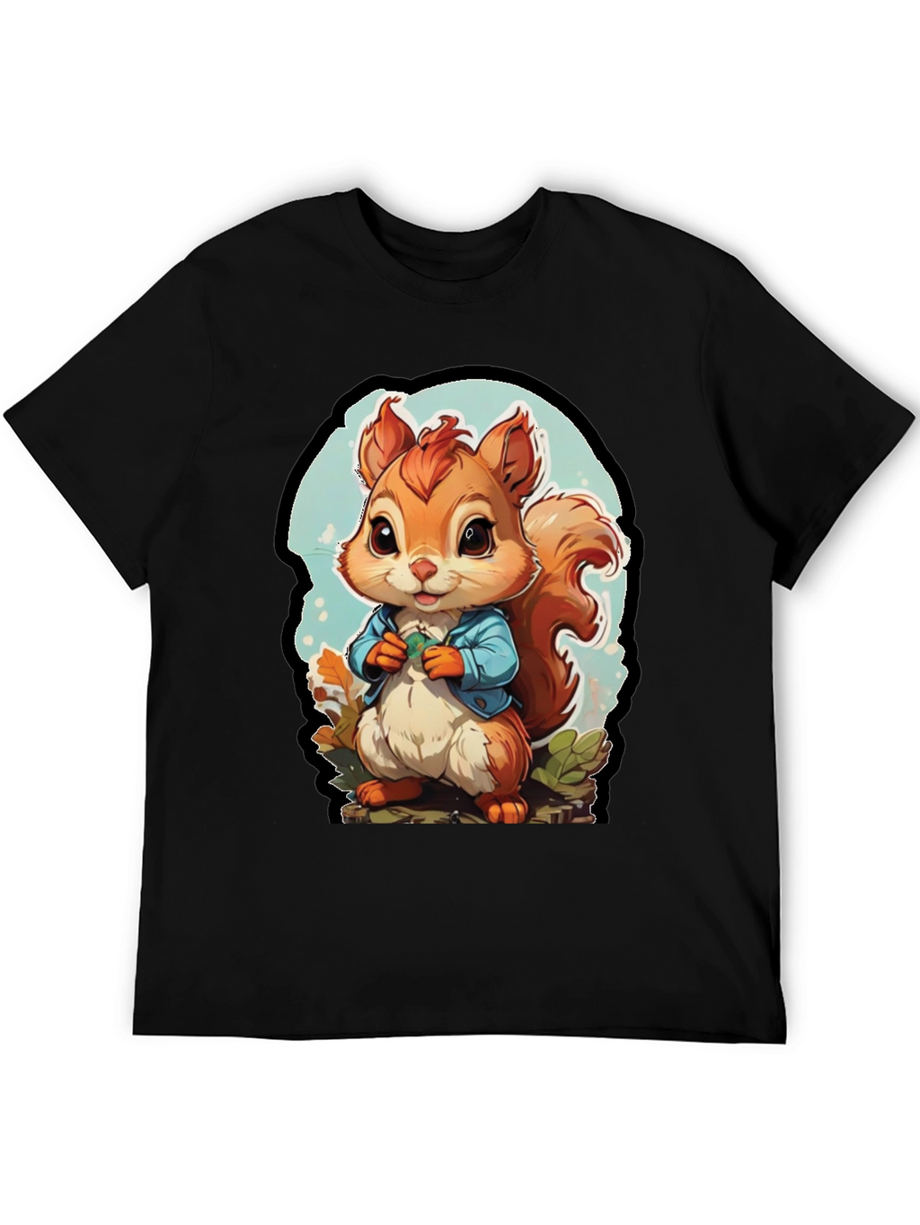 Cute Squirrel Graphic Tee - Unisex Soft Style Shirt