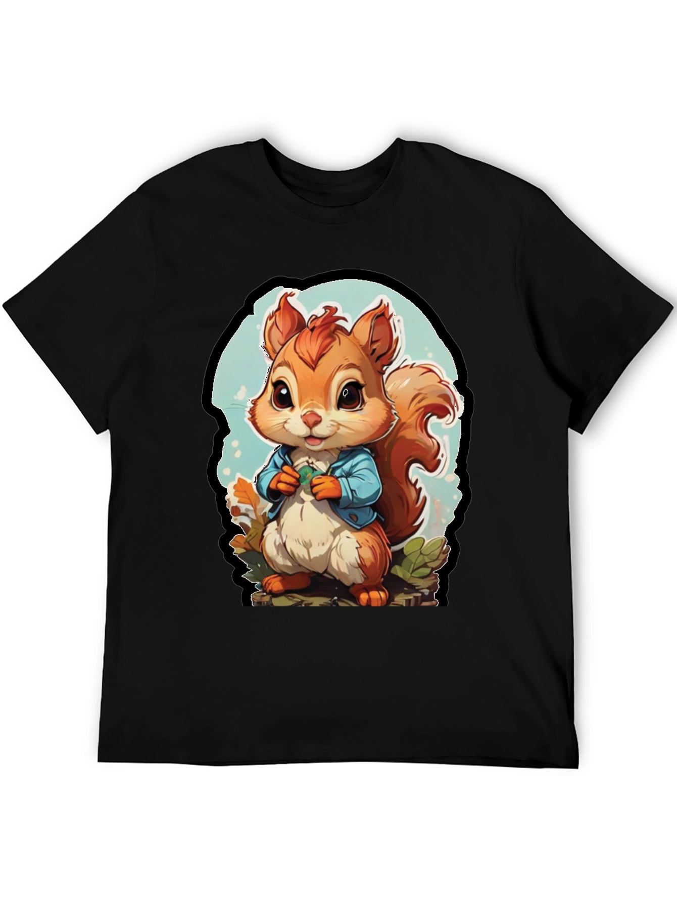 Cute Squirrel Graphic Tee - Unisex Soft Style Shirt