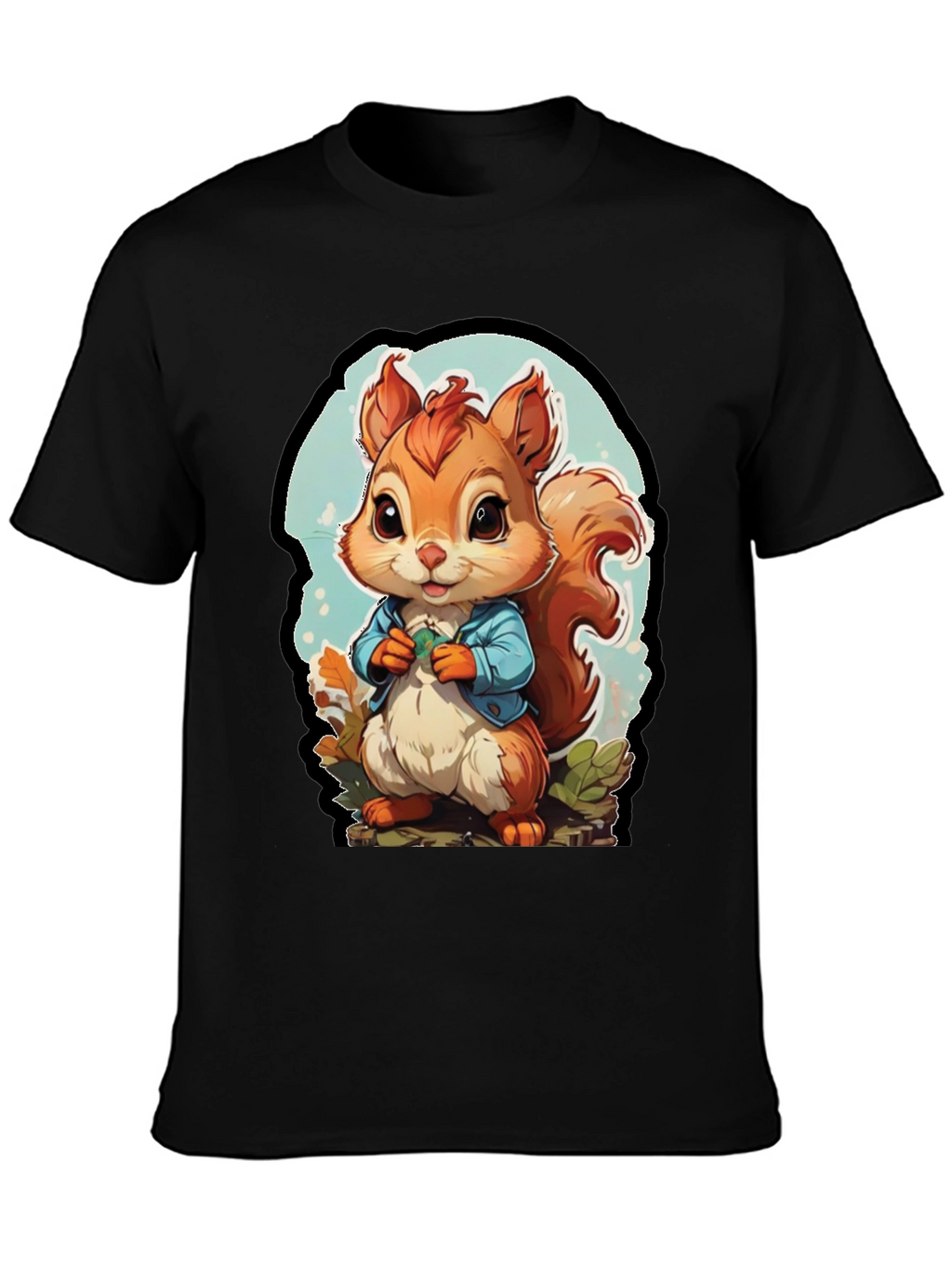Cute Squirrel Graphic Tee - Unisex Soft Style Shirt