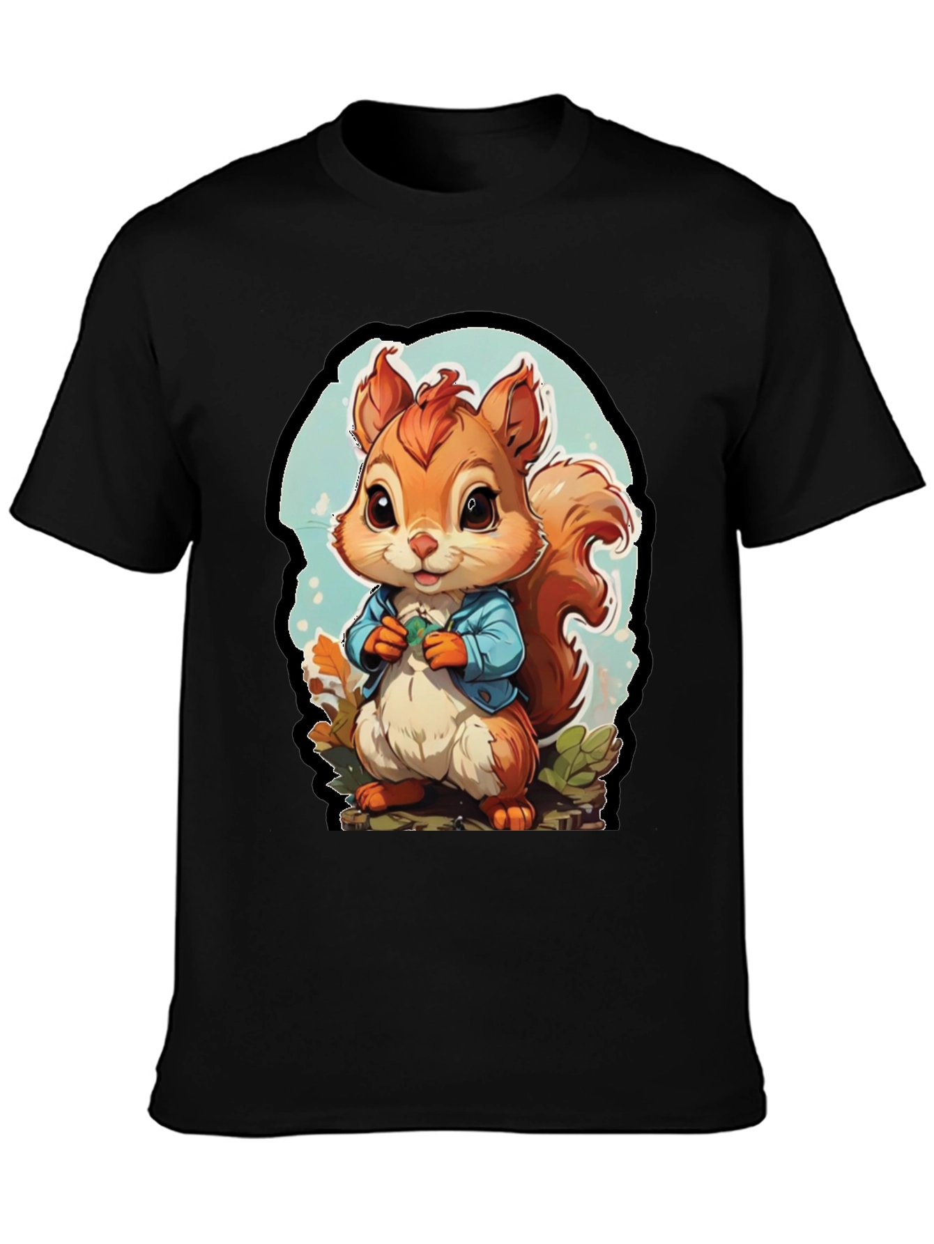Cute Squirrel Graphic Tee - Unisex Soft Style Shirt