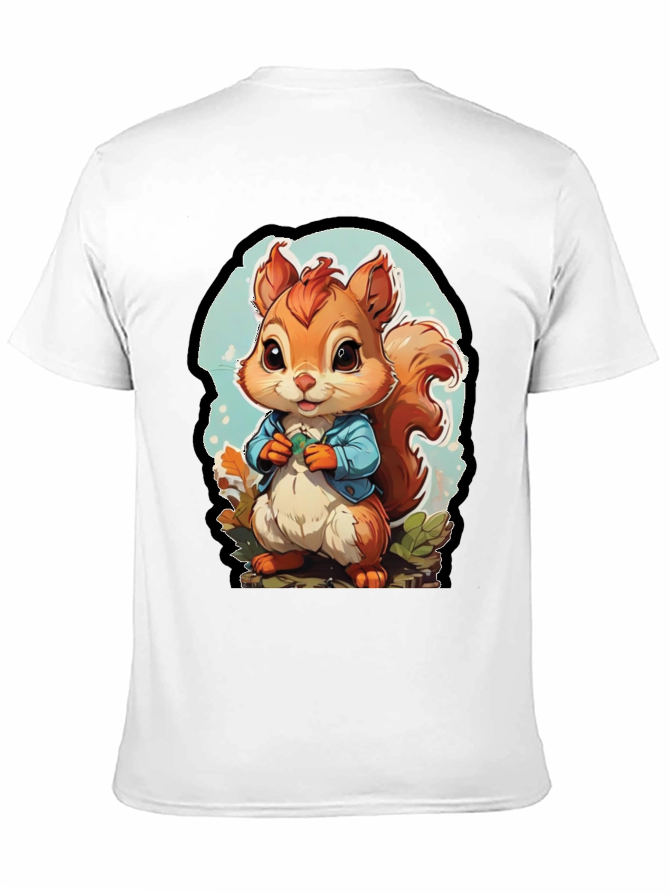 Cute Squirrel Graphic Tee - Unisex Soft Style Shirt