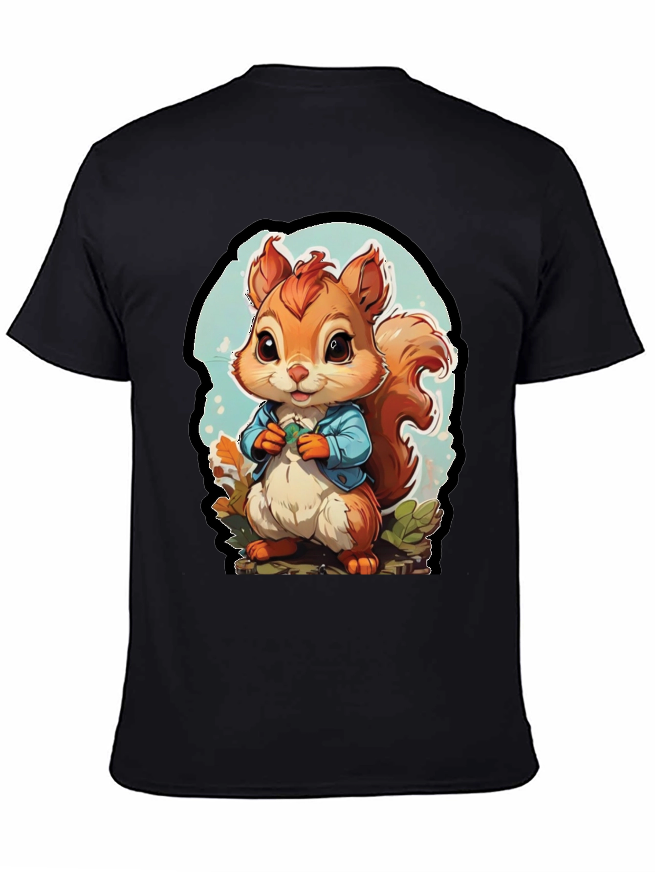 Cute Squirrel Graphic Tee - Unisex Soft Style Shirt
