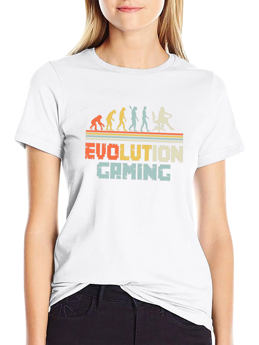 Evolution Gaming T-Shirt - Funny Gamer Tee