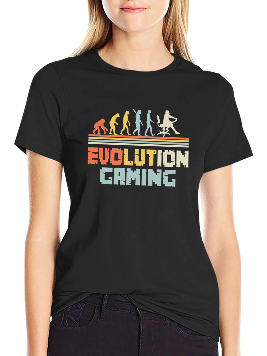 Evolution Gaming T-Shirt - Funny Gamer Tee