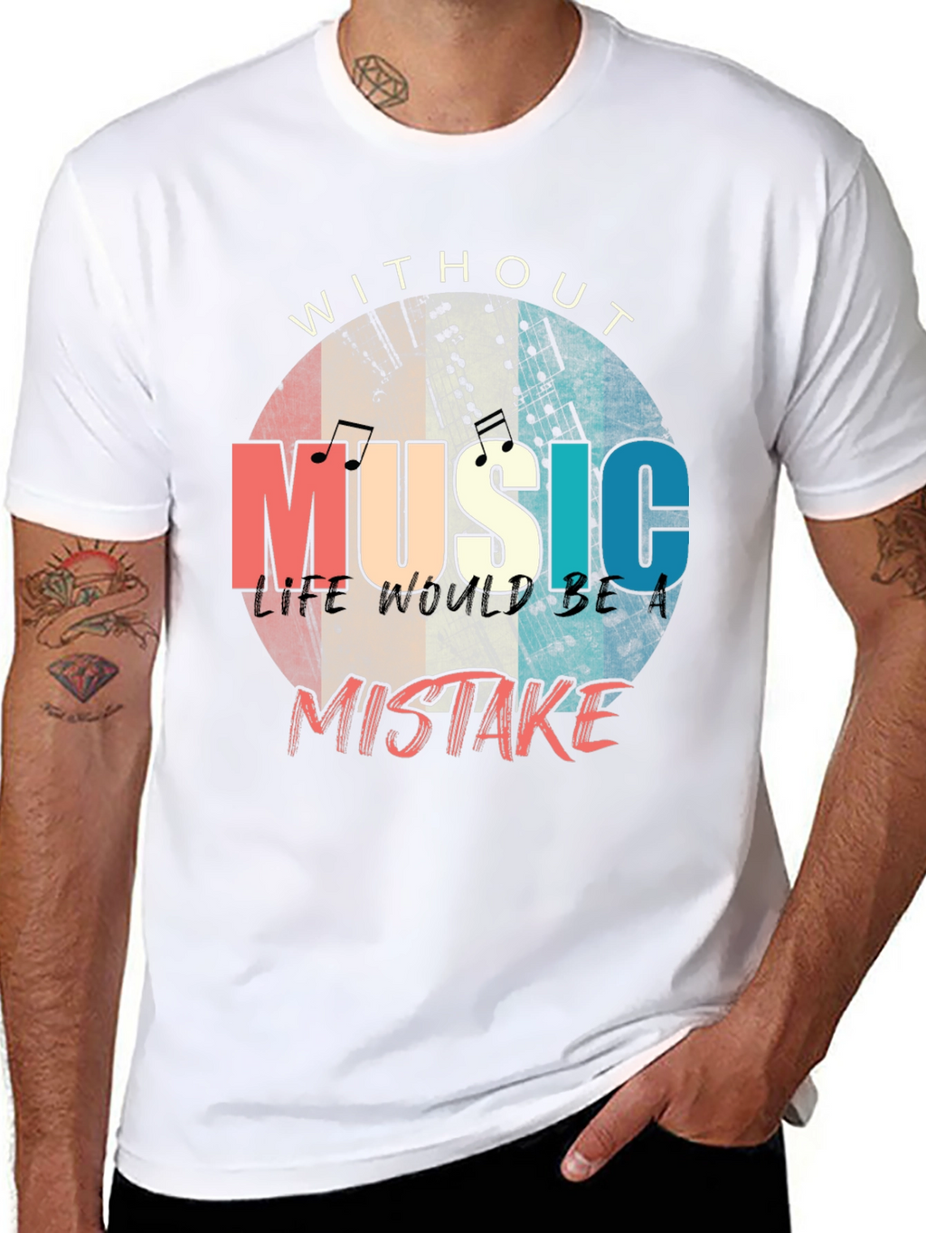 Music is Life T-Shirt