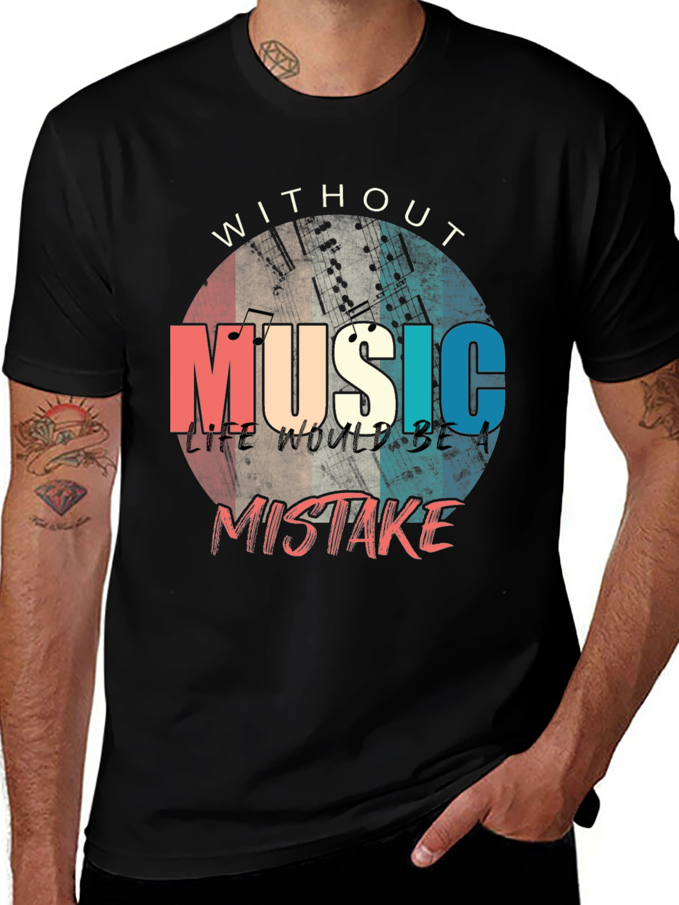 Music is Life T-Shirt