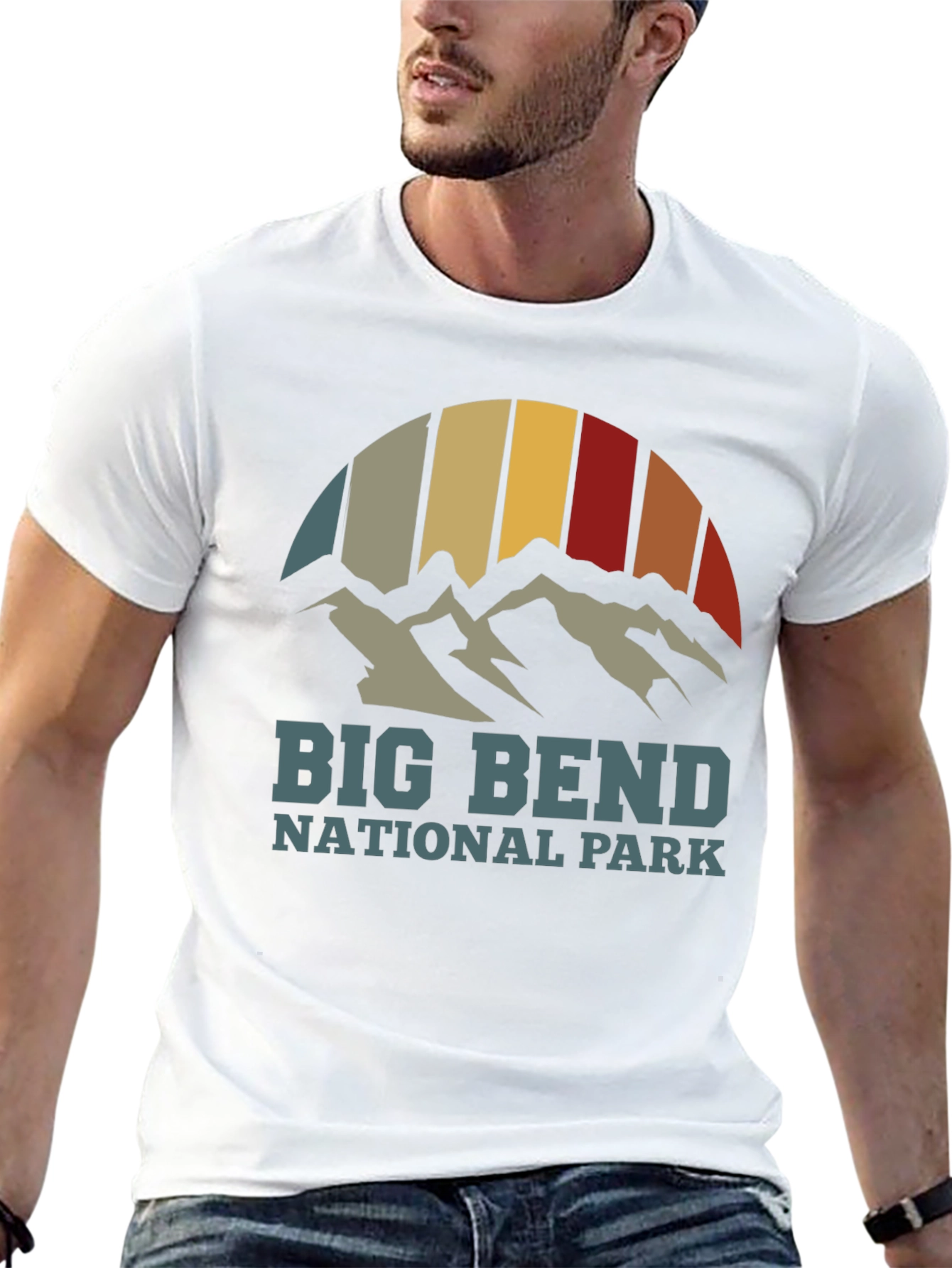 Big Bend National Park Retro Graphic Tee