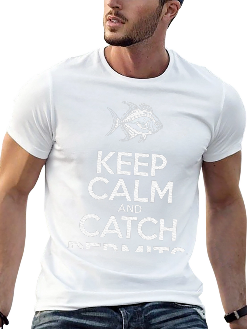 Keep Calm and Catch Permit Fish T-Shirt