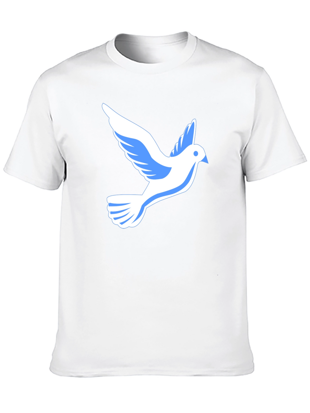 Peace Dove Graphic Tee - Stylish Black T-Shirt