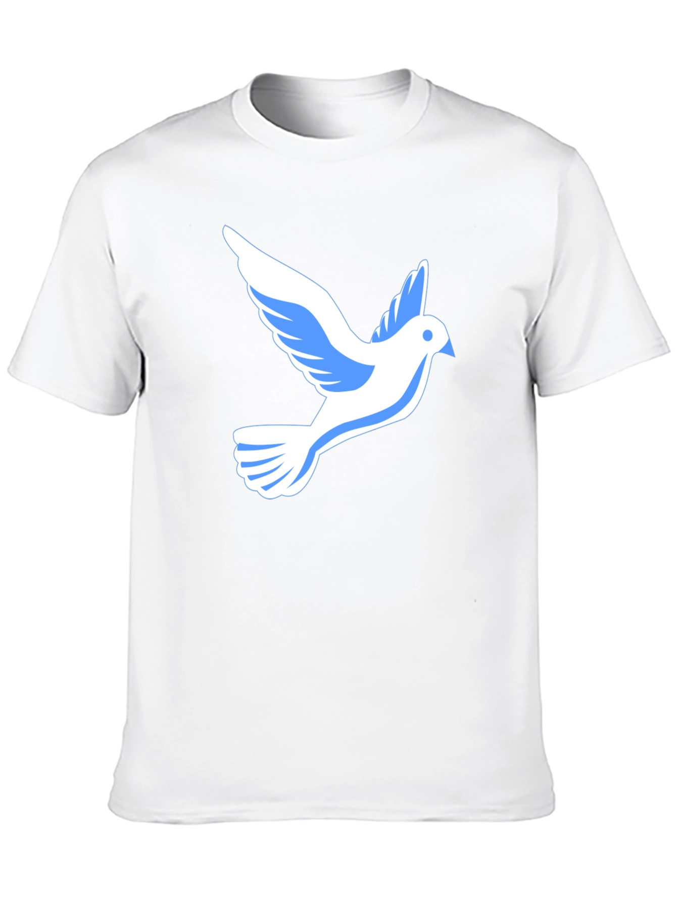 Peace Dove Graphic Tee - Stylish Black T-Shirt