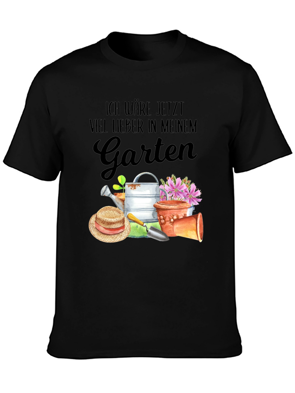 Gardening T-Shirt: Id rather be in my garden
