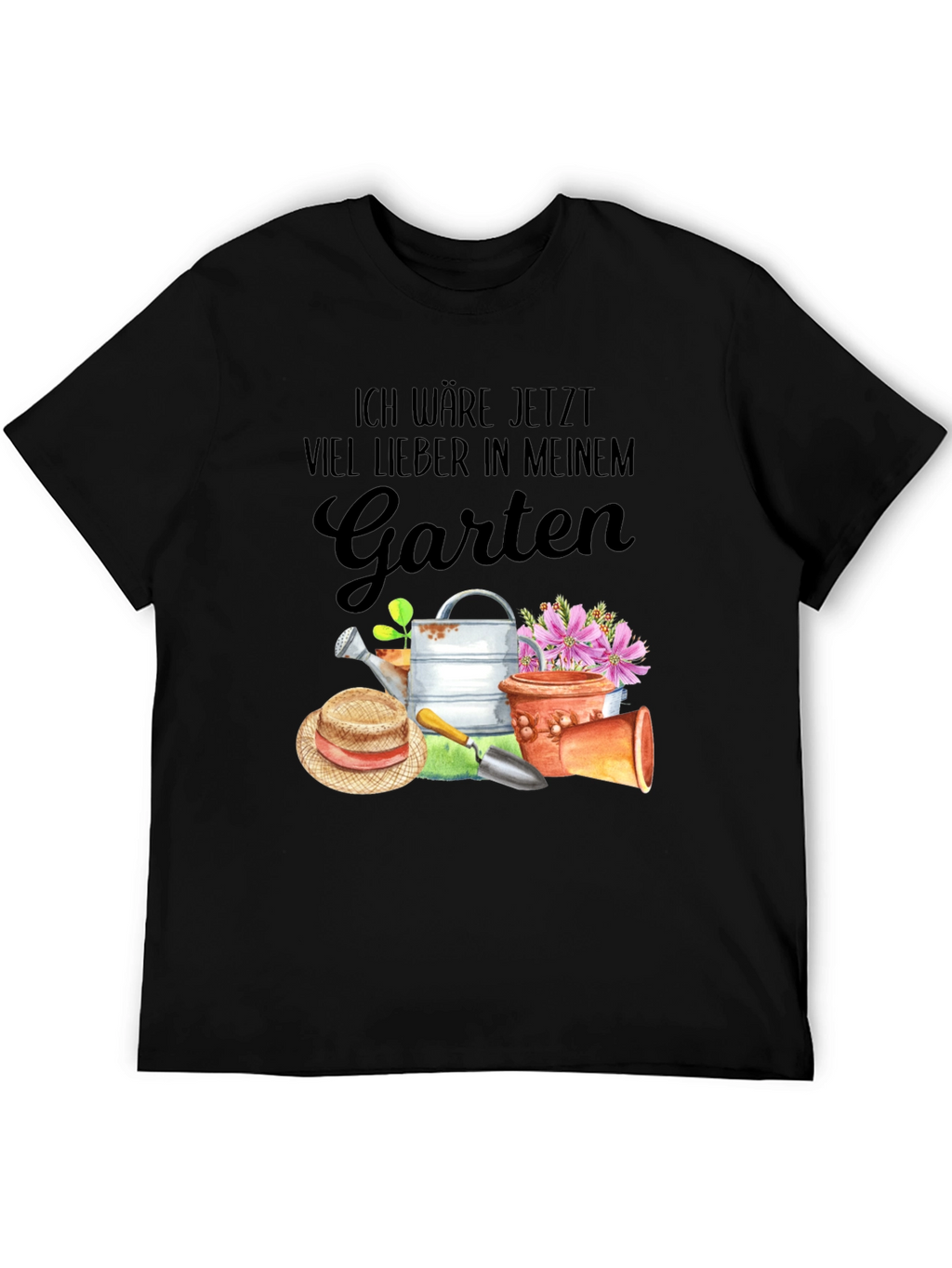 Gardening T-Shirt: Id rather be in my garden