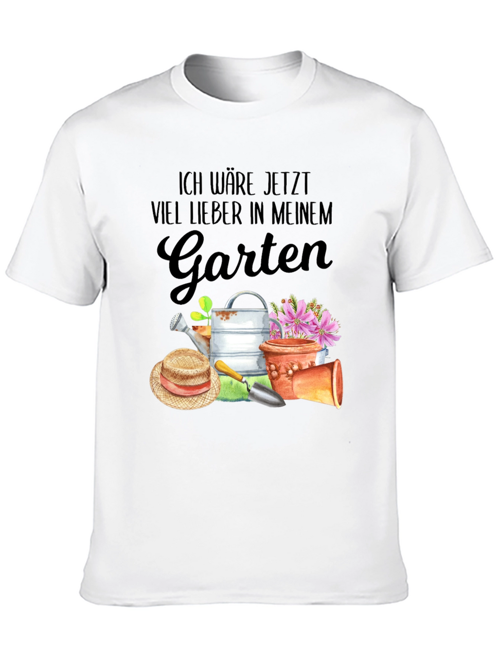 Gardening T-Shirt: Id rather be in my garden