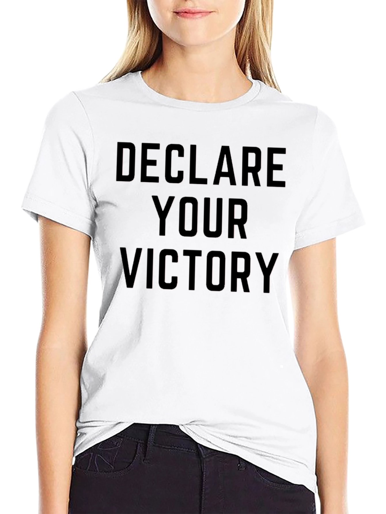 Declare Your Victory Graphic Tee - Black