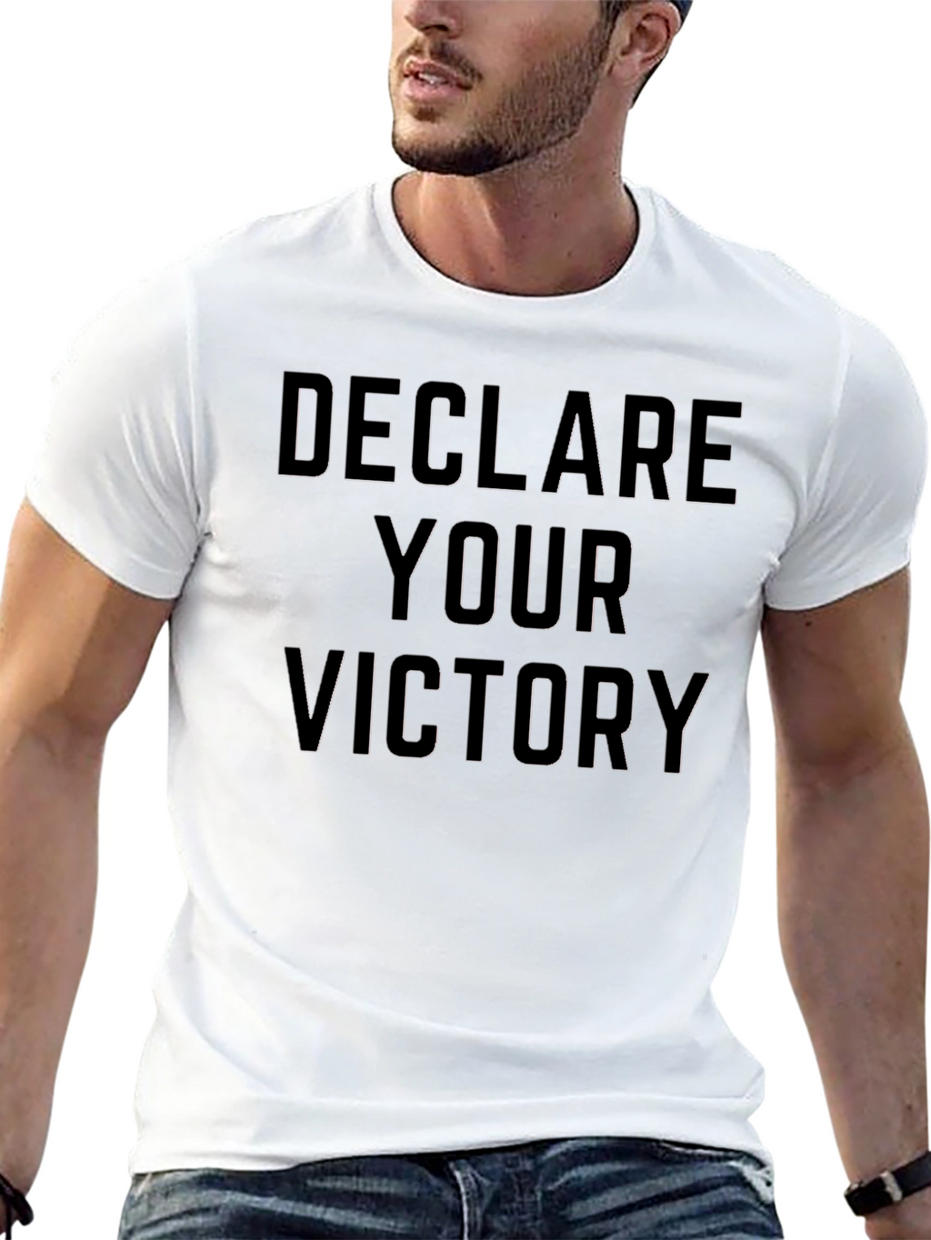 Declare Your Victory Graphic Tee - Black