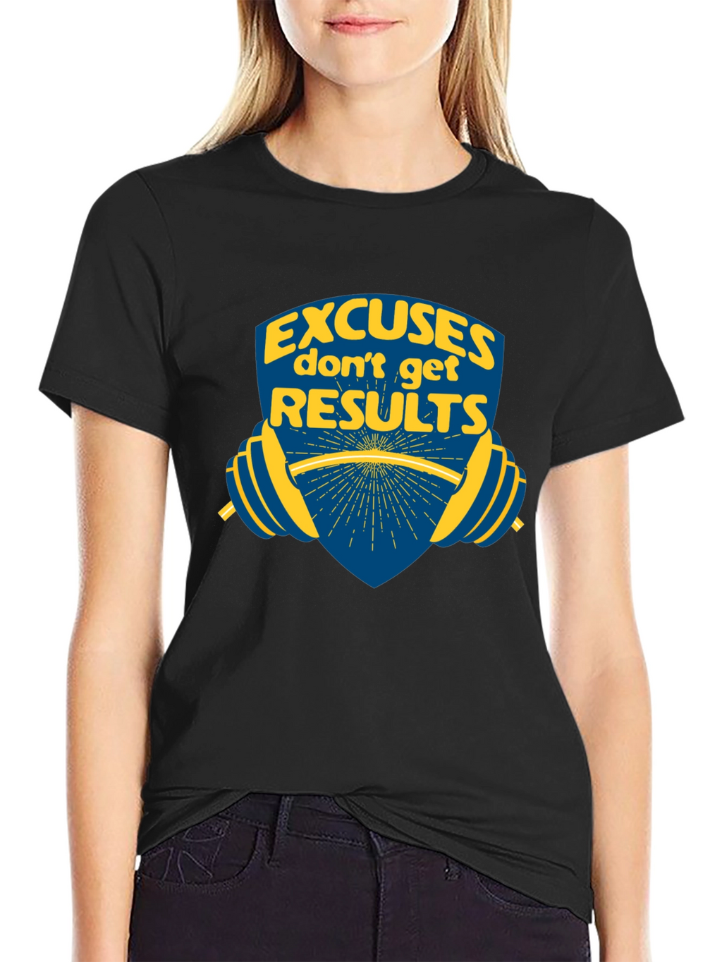 Excuses Dont Get Results Graphic Tee